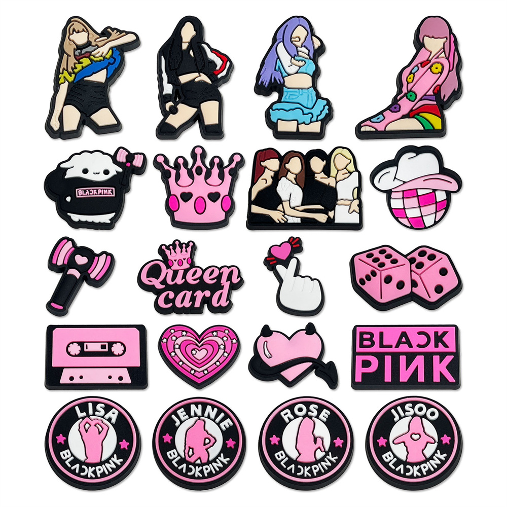Gardening Tools Pink - 20개 뮤지컬 핑크 블랙 슈즈 참
