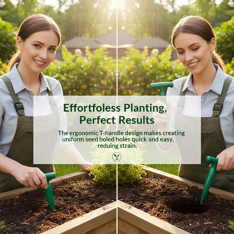 Gardening Tools For Digging - 1PC 휴대용 정원 홀 펀처 정확한