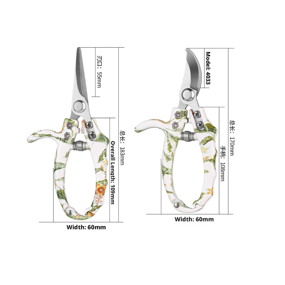 Gardening Tools Pink - 3Cr13 스테인리스 스틸, 정원용 전정가위, 과일