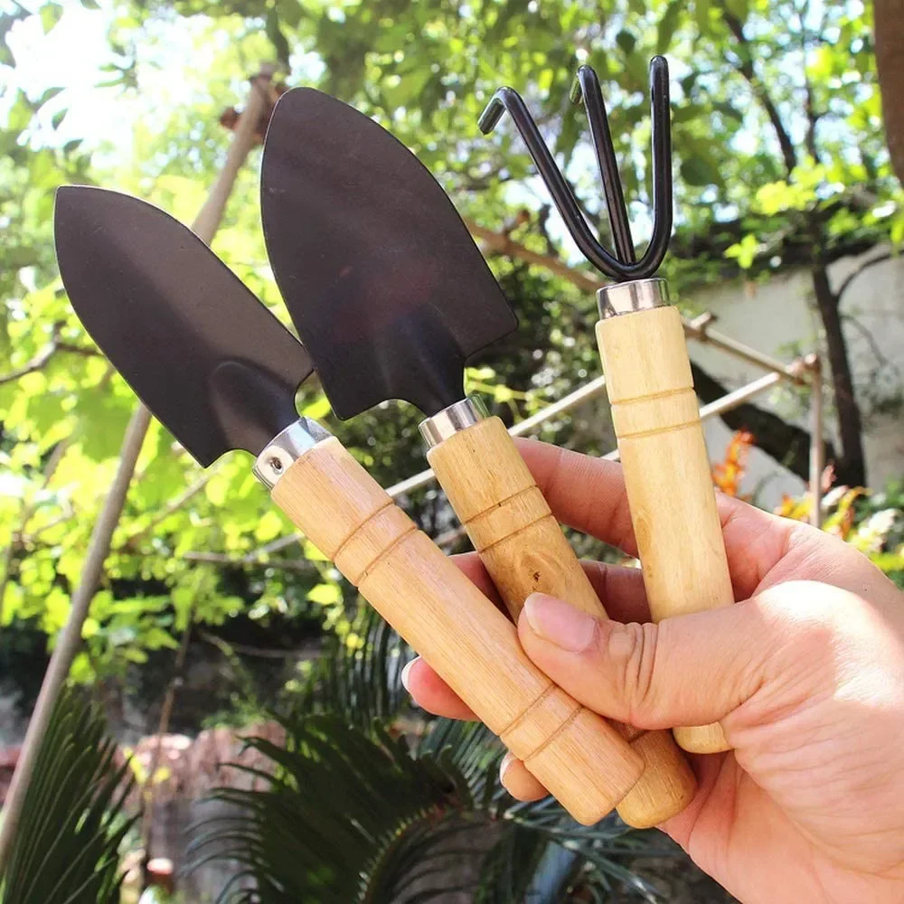 Gardening Tools For Digging - 3개/세트 미니 정원 도구 세트 소형