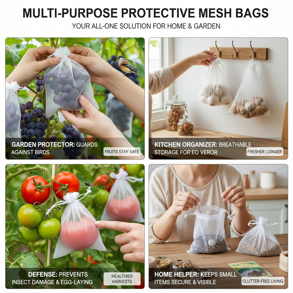 Grow Bags - 50Pcs 포도용 정원 과일 보호 가방