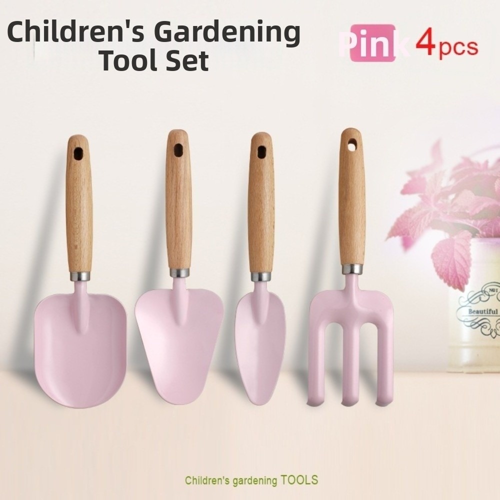 Gardening Tools Kit For Kids - 다채로운 어린이 정원 도구 세트 교육용