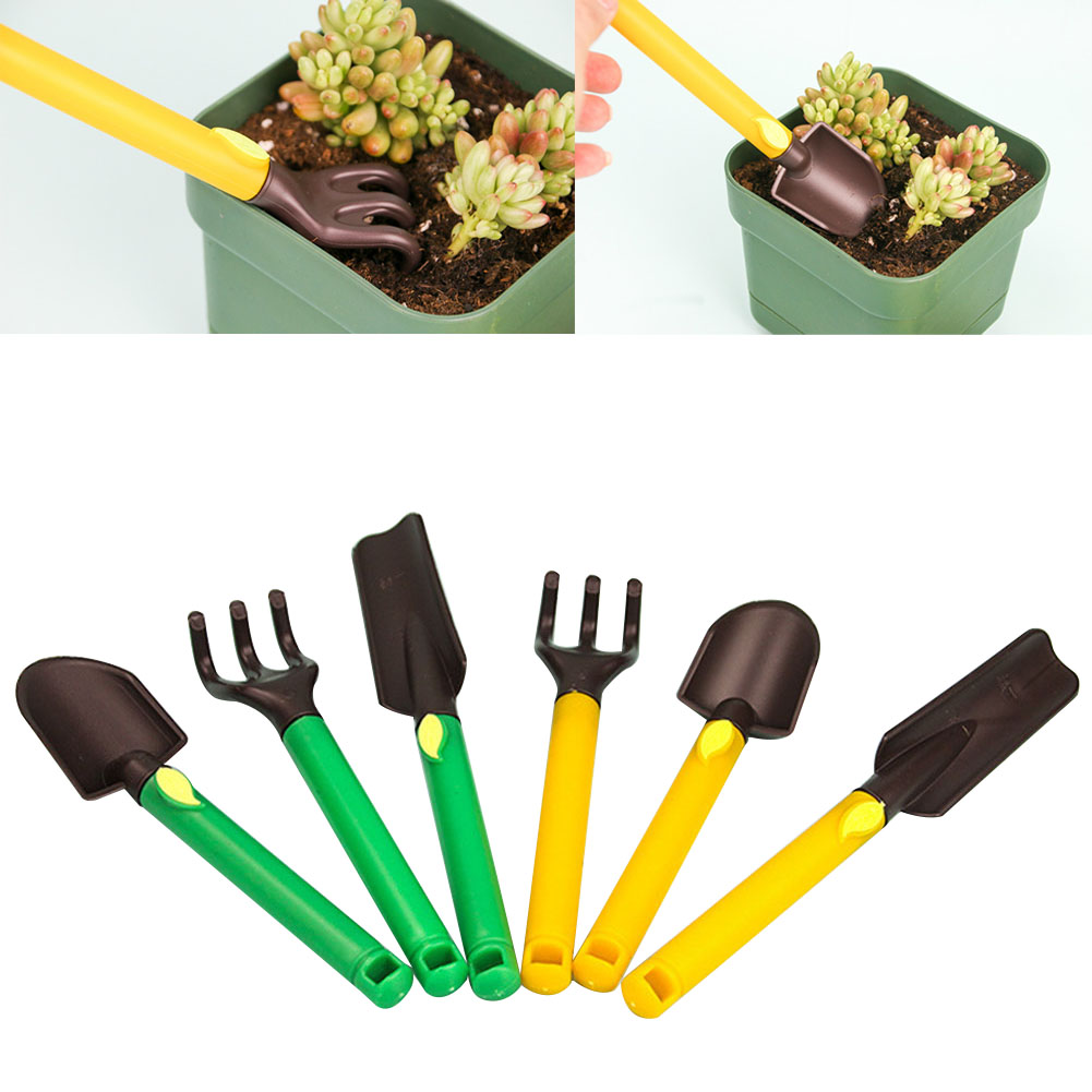 Gardening Tools Kit For Kids - 3pcs 어린이 원예 도구 키트 플라스틱