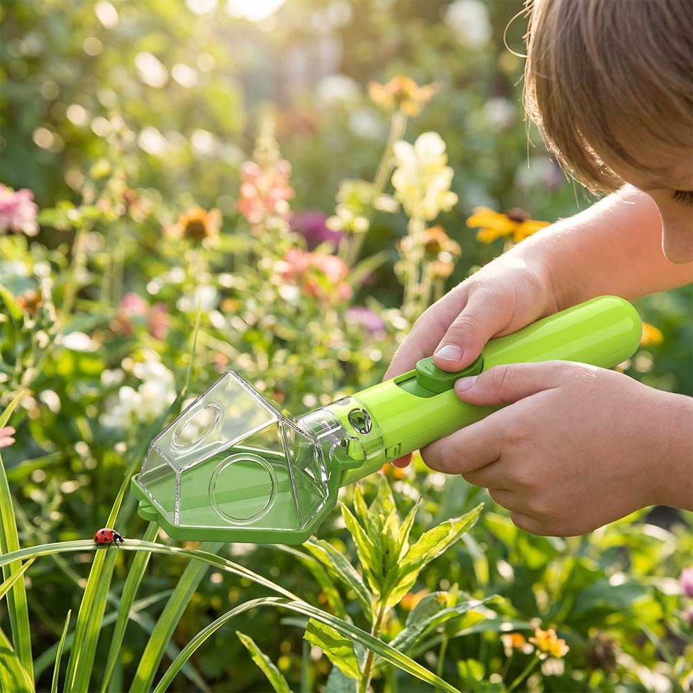 휴대용 곤충 채집기 뷰어 도구 6배율 돋보기 어린이 친 - Gardening Tools Kit For Kids 리뷰 및 가격
