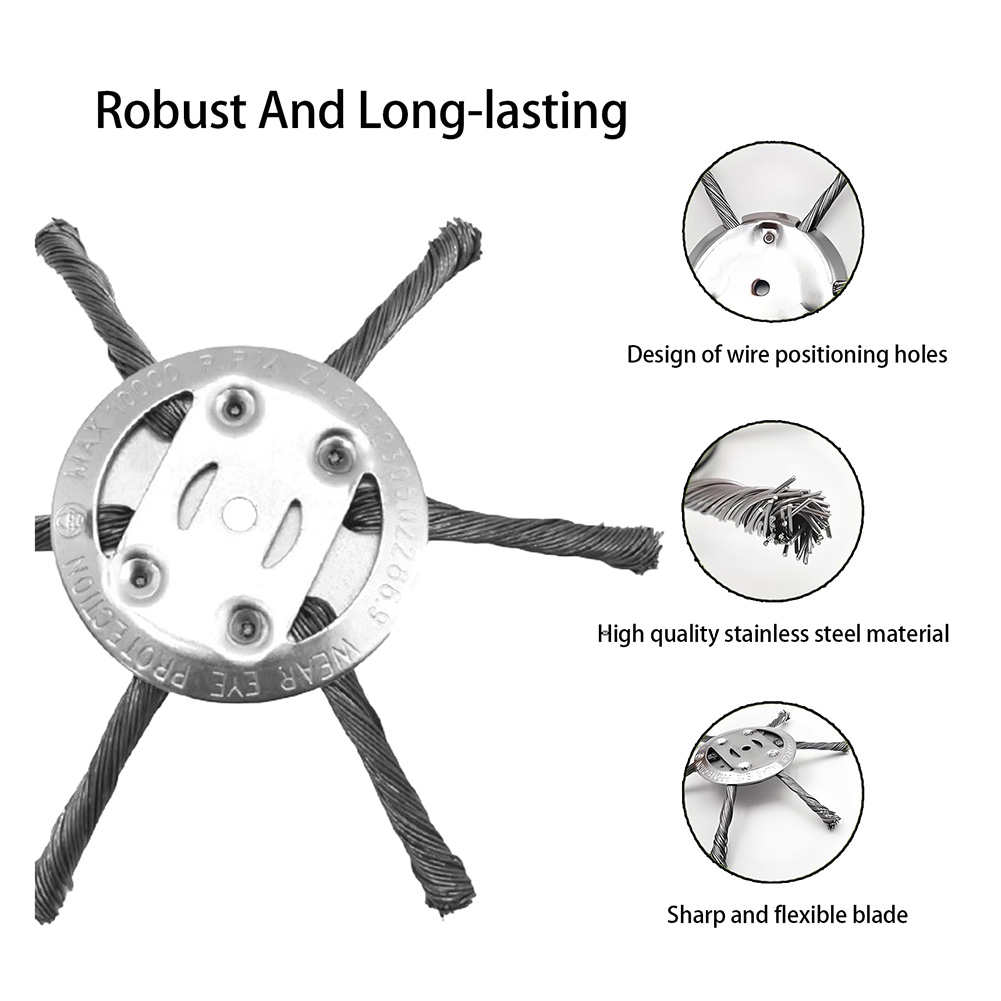 사진과 같이 강철 트리머 헤드 효율적인 절단 트리머 헤 - Gardening Tools Picture 리뷰 및 가격