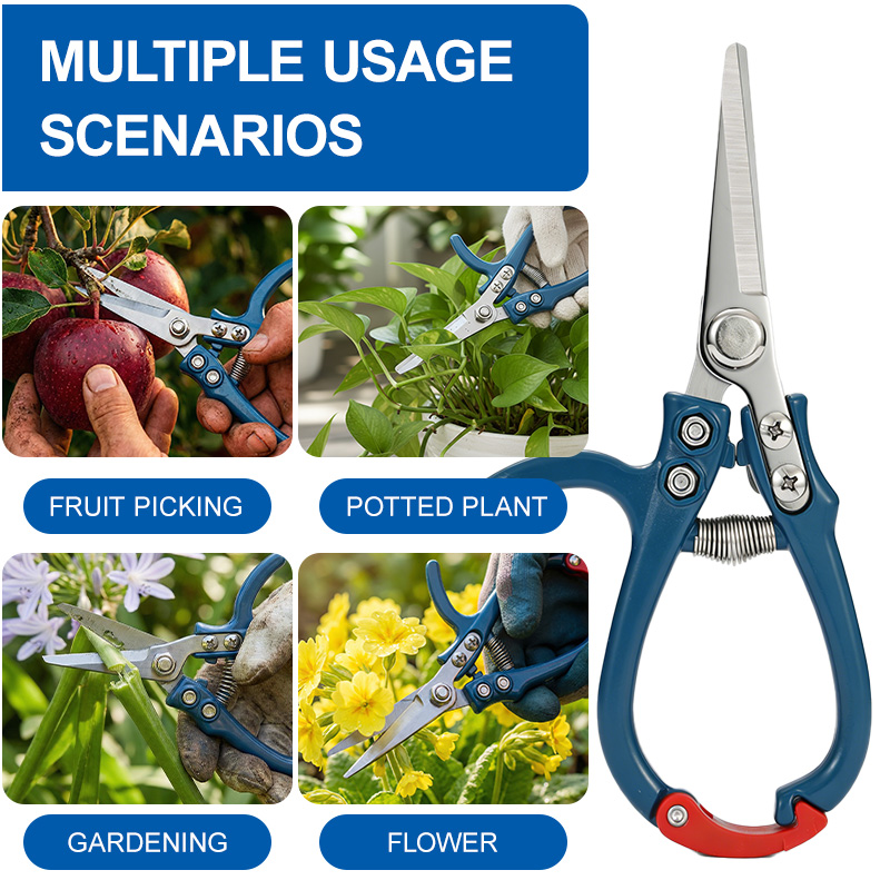 스테인리스 가지치기 가위 직선/곡선 칼날 알루미늄 손잡 - Gardening Tools Pink 리뷰 및 가격