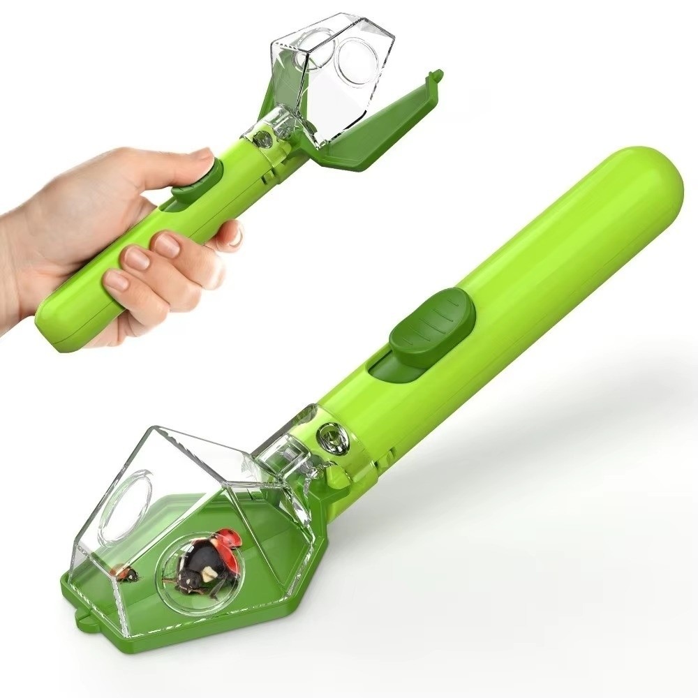다기능 휴대용 곤충 포수 안전 방출 메커니즘 푸시형 휴 - Gardening Tools Kit For Kids 리뷰 및 가격