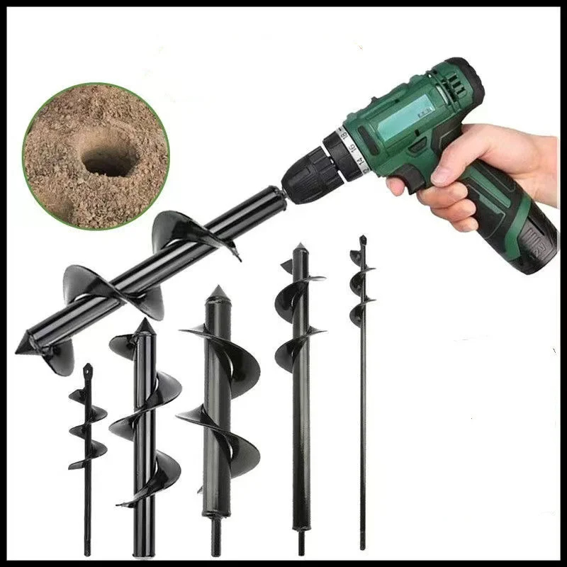 어스 오거 나선형 드릴 비트, 파종기 드릴, 오거 마당 - Gardening Tools For Digging 리뷰 및 가격