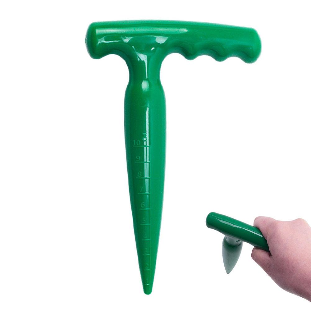 휴대용 정원 홀 펀처, 눈금 표시가 있는 심기 도구,  - Gardening Tools For Digging 리뷰 및 가격