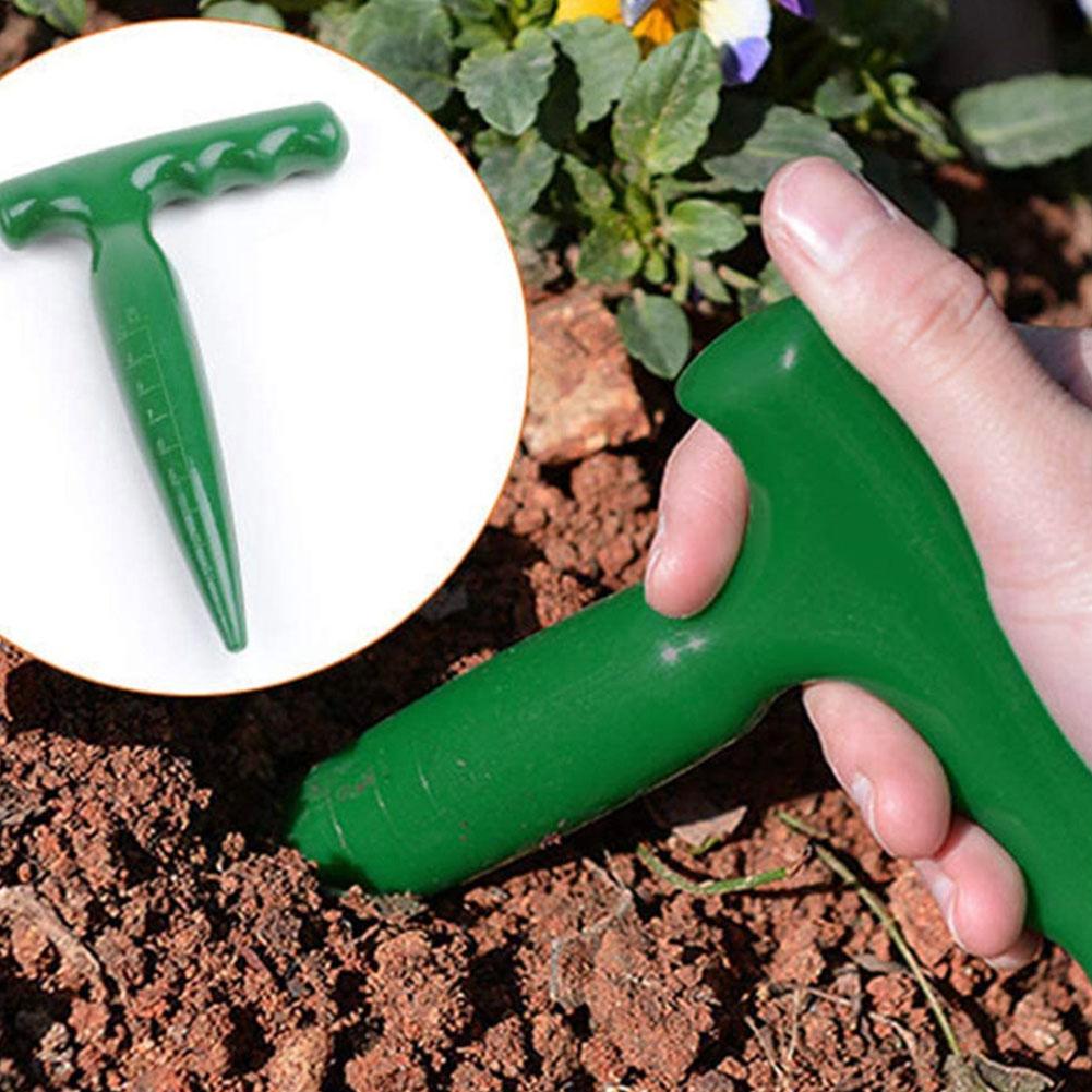 휴대용 정원 홀 펀처, 눈금 표시가 있는 심기 도구,  - Gardening Tools For Digging 리뷰 및 가격