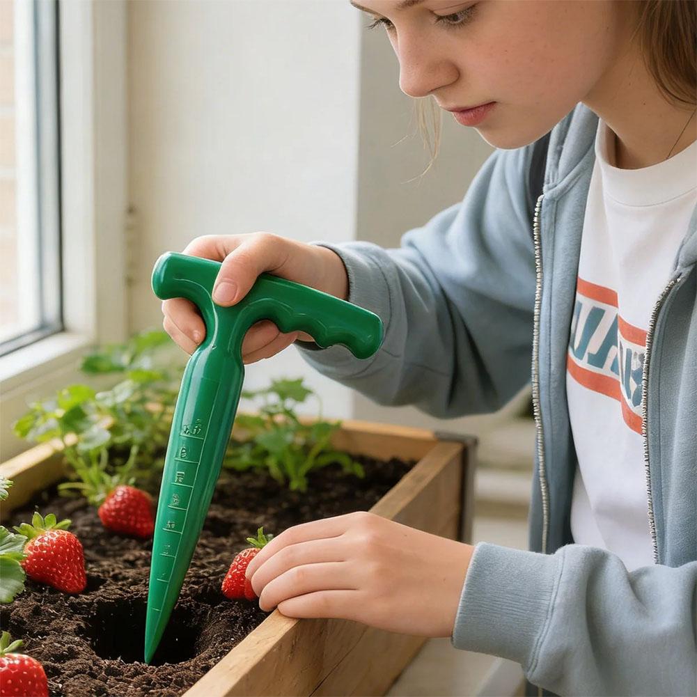휴대용 정원 홀 펀처, 눈금 표시가 있는 심기 도구,  - Gardening Tools For Digging 리뷰 및 가격