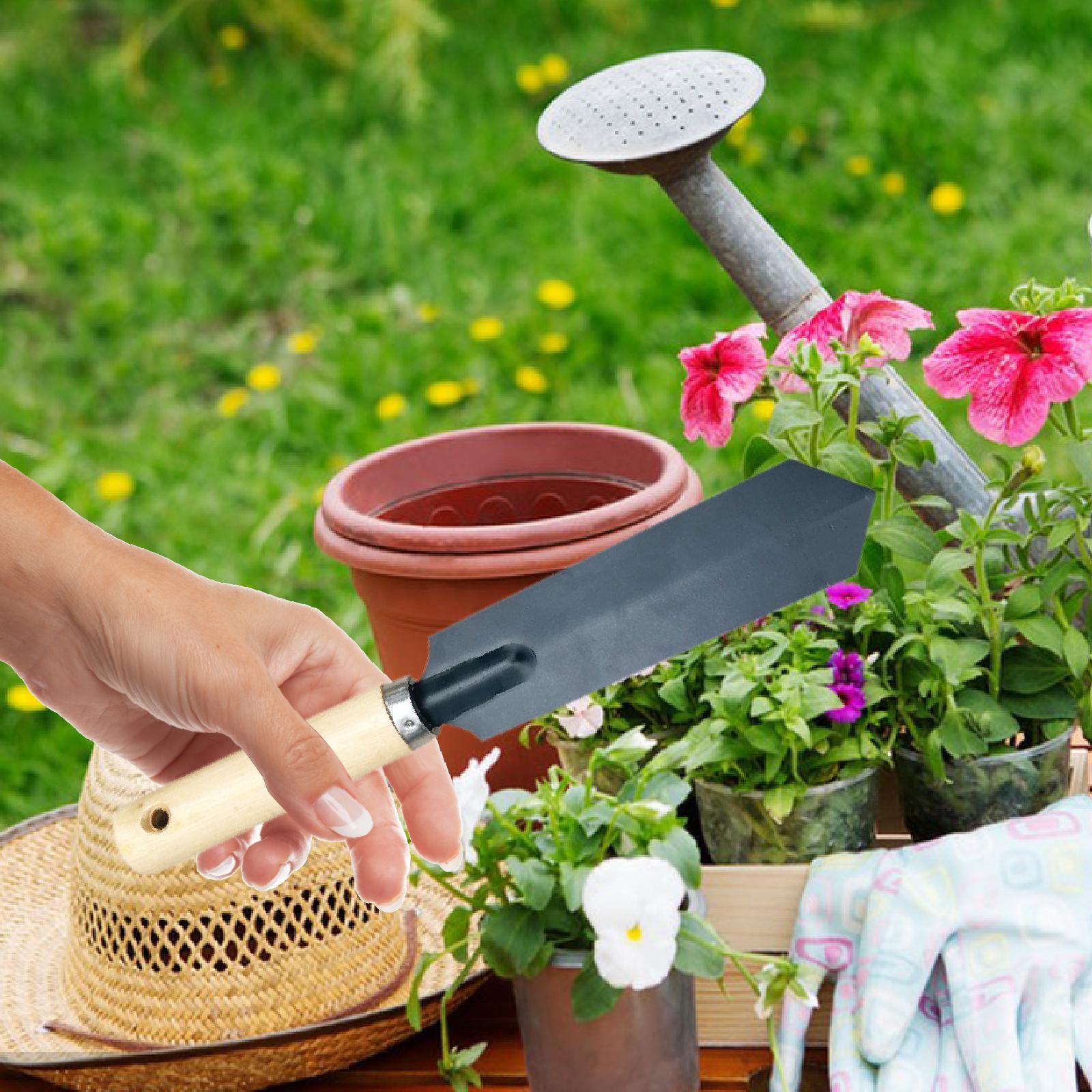 작은 정원용 삽, 목재 손잡이 다기능 원예 도구, 손삽 - Gardening Tools For Digging 리뷰 및 가격