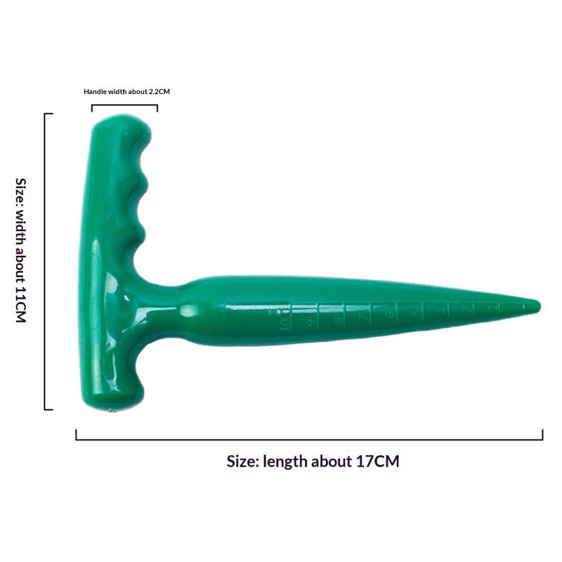 1PC 휴대용 투명 눈금 표시 정원 홀 펀처 경량 파종 - Gardening Tools For Digging 리뷰 및 가격
