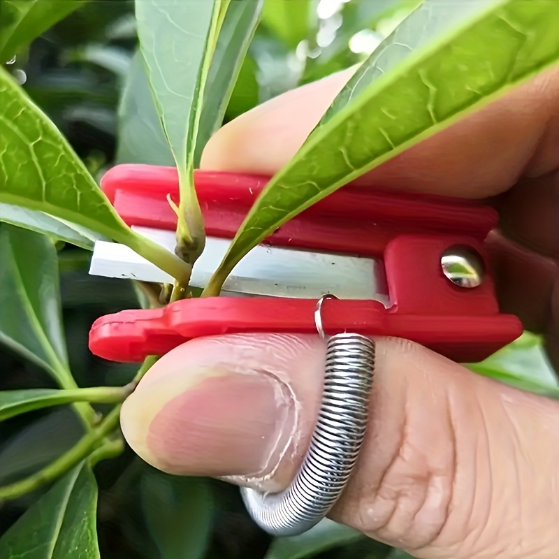 1개 엄지손가락 및 손가락 정원 가위 - 식물 정밀 가 - Gardening Tools Pink 리뷰 및 가격
