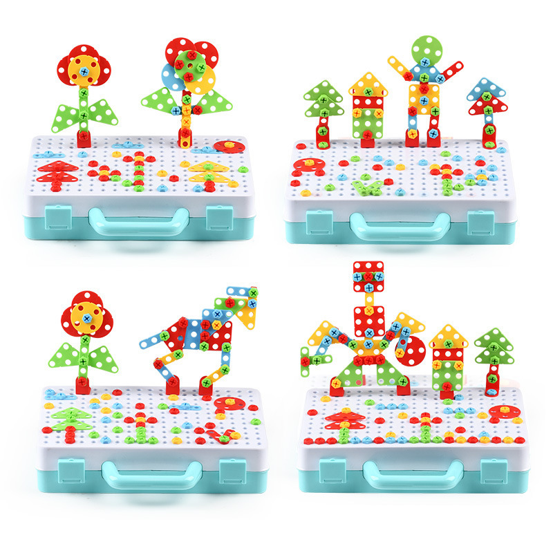 전기 드릴 너트 분해 일치 도구 장난감, 어린이 교육  - Gardening Tools Kit For Kids 리뷰 및 가격