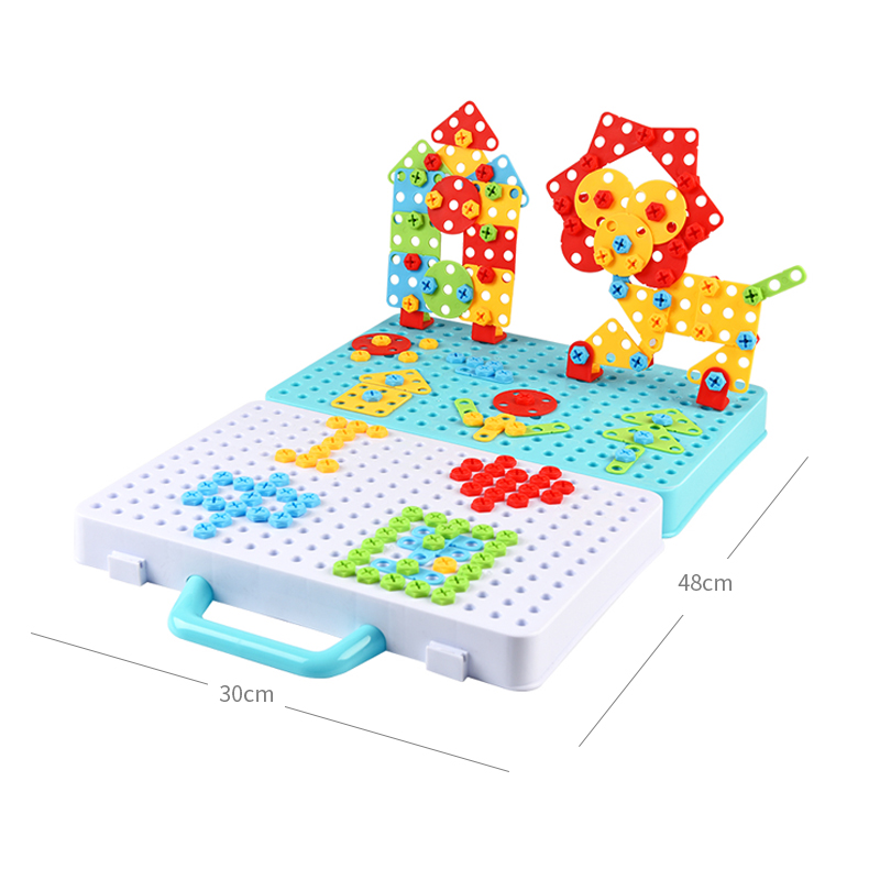 전기 드릴 너트 분해 일치 도구 장난감, 어린이 교육  - Gardening Tools Kit For Kids 리뷰 및 가격