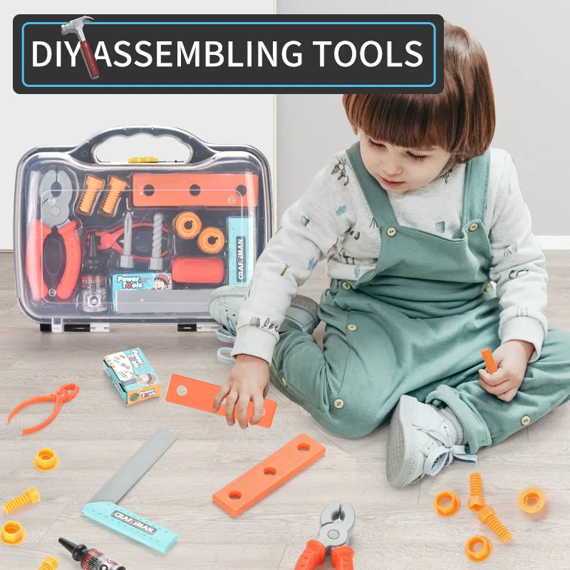 역할놀이 공구 세트 어린이 DIY 교육용 장난감 휴대용 - Gardening Tools Kit For Kids 리뷰 및 가격