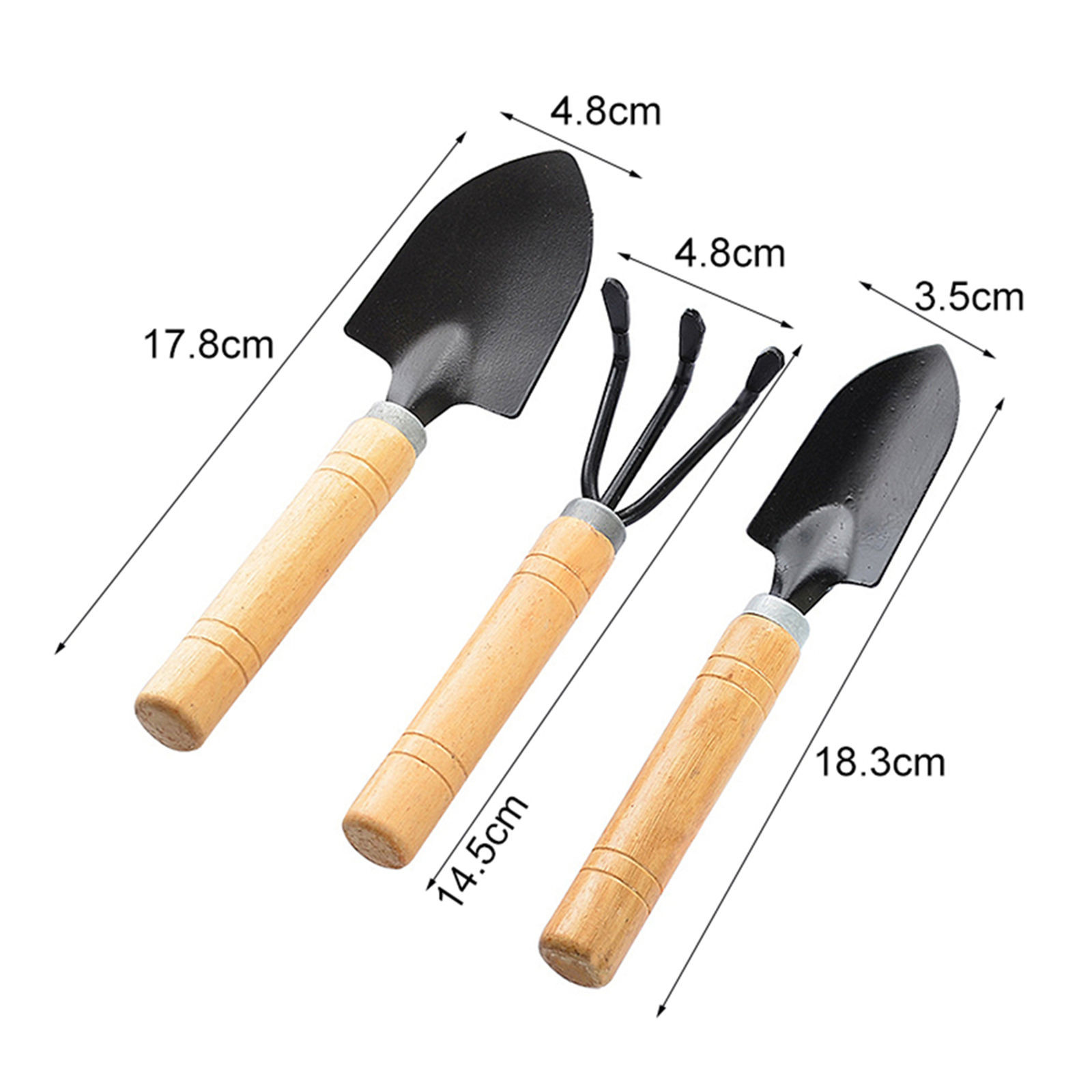 3피스 미니 정원 도구 세트, 다육 식물 분재 관리를  - Gardening Tools Gift Ideas 리뷰 및 가격