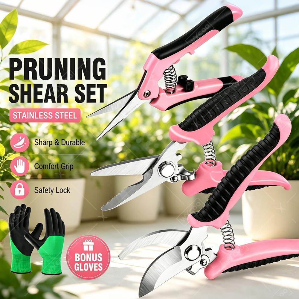 정원 과일 따기 가위 가지치기 가위 소형 가정용 수공구 - Gardening Tools Pink 리뷰 및 가격