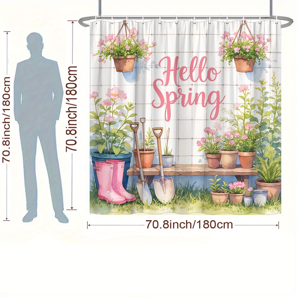 수채화 헬로 봄 원예 도구 핑크 꽃 화분에 심은 식물  - Gardening Tools Pink 리뷰 및 가격